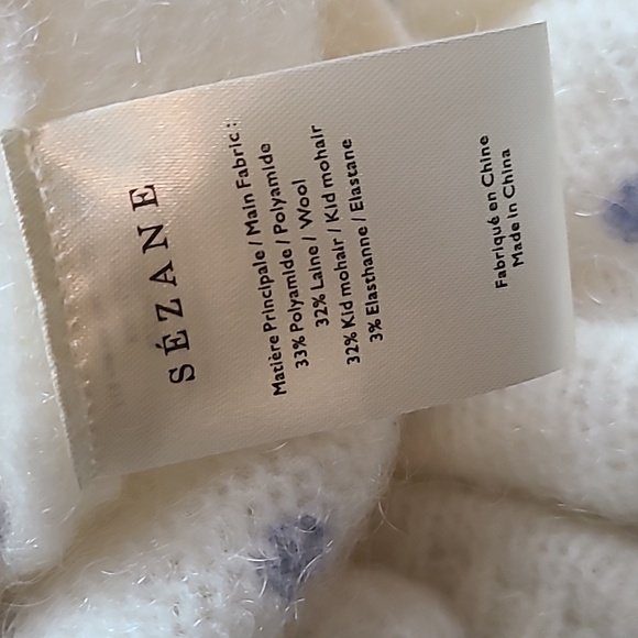Nwt! Sezane Alban jumper polka dot - Picture 9 of 10